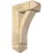 Ekena Millwork Thorton Arts and Crafts Rough Sawn Bracket w/ Offset Brace, Douglas Fir, 6"W x 14"D x 22"H BKT0604X14X22THR03RDF - alternate 1